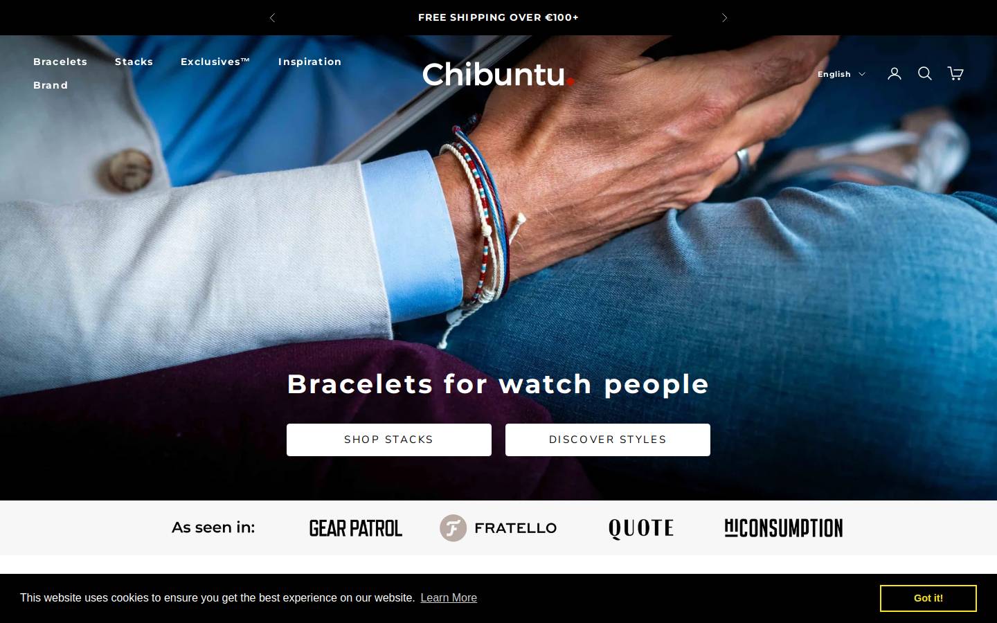 Chibuntu® homepage screenshot