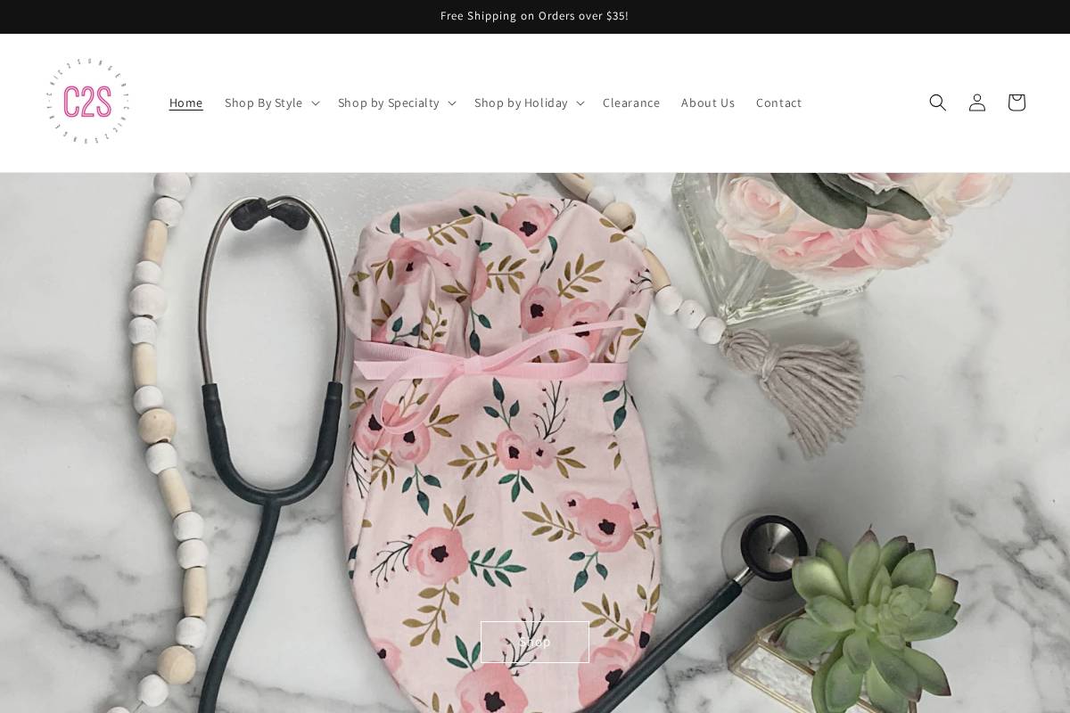 chic2surgery.com homepage screenshot