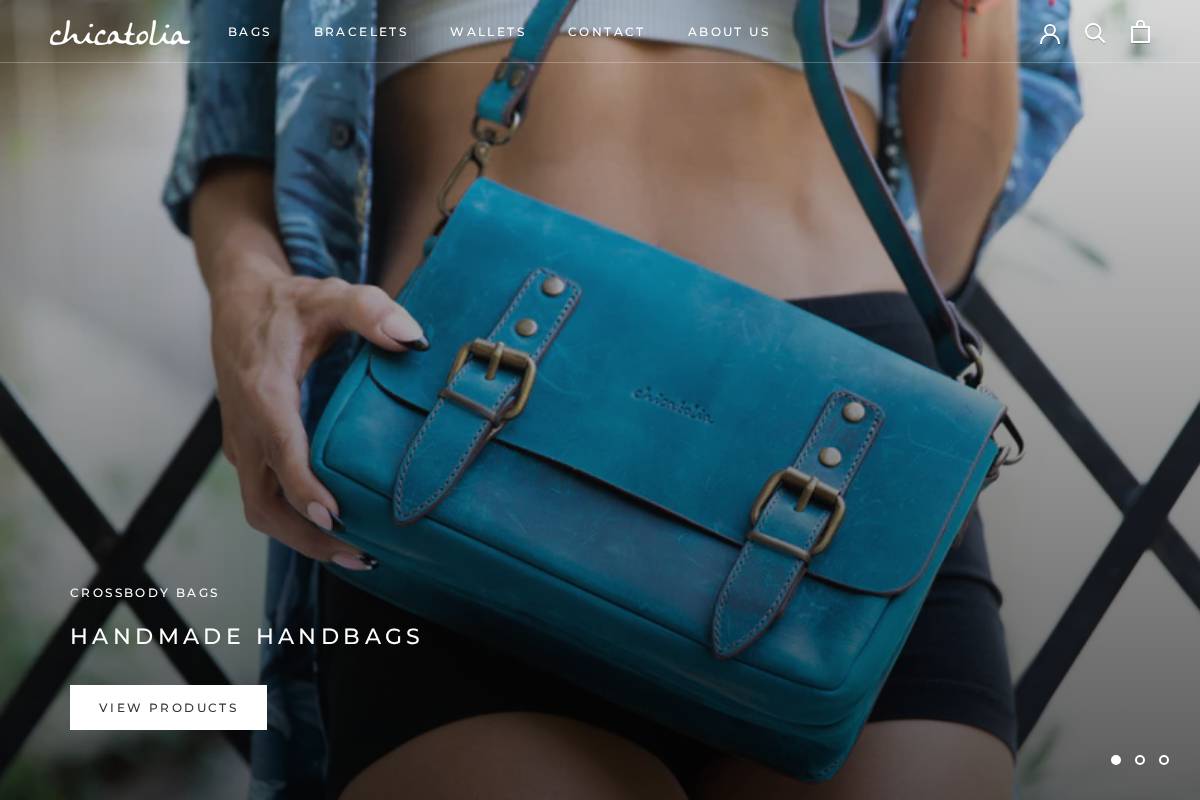 chicatolia.com homepage screenshot