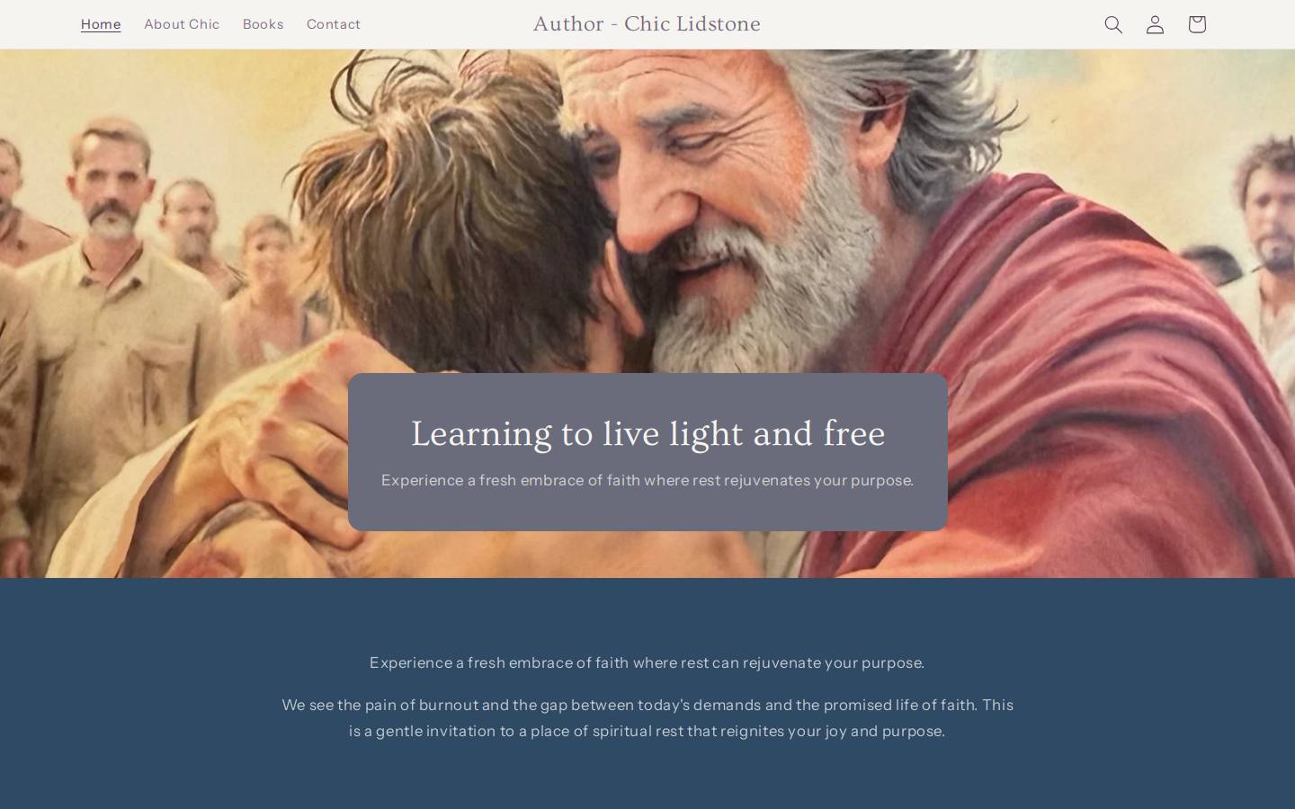 chiclidstone.com homepage screenshot