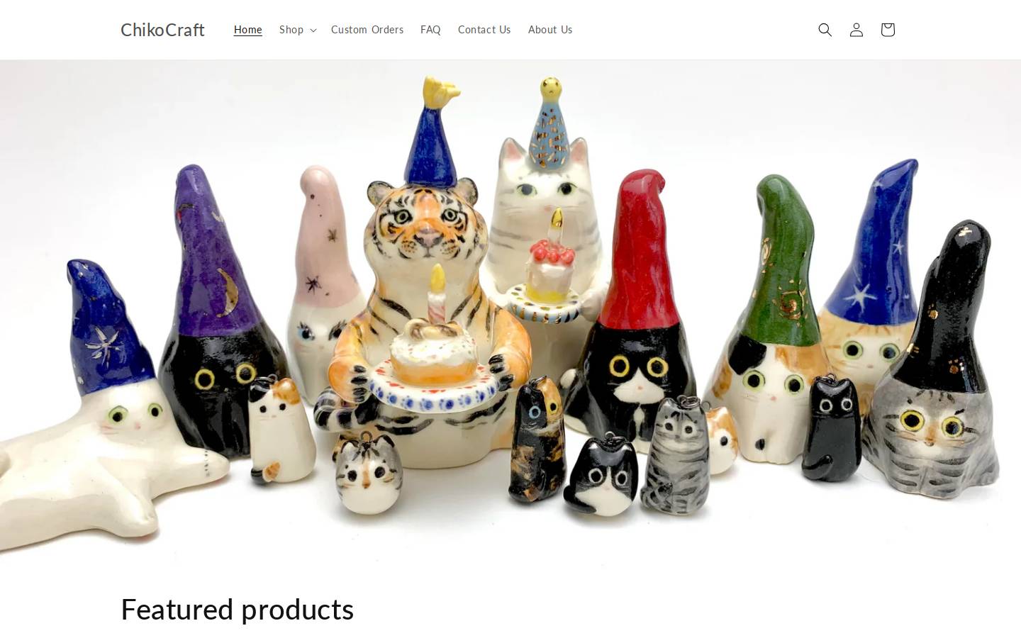 chikocraft.com homepage screenshot