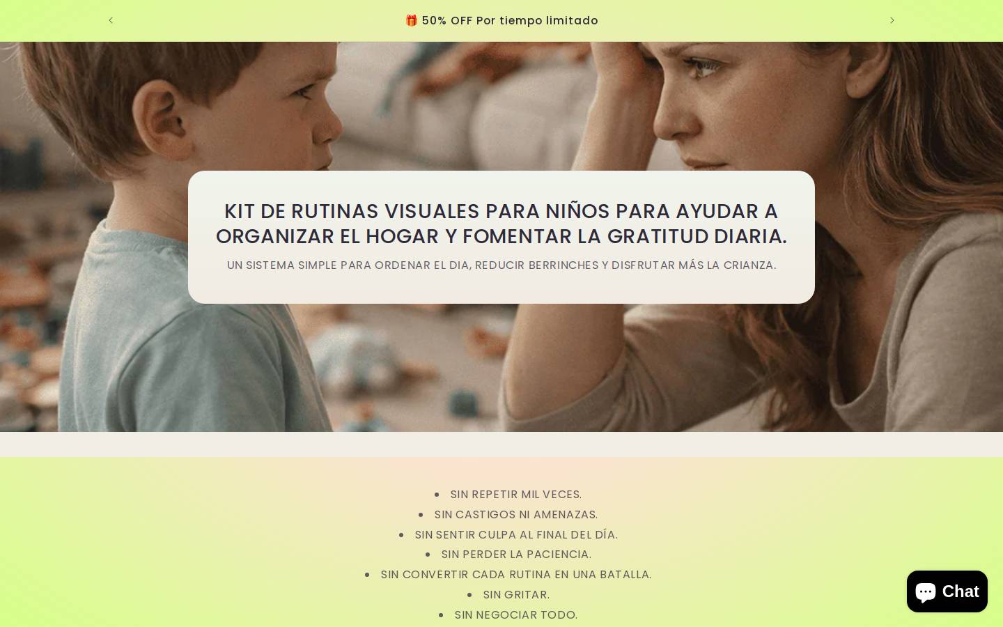 childrenfirst.store homepage screenshot