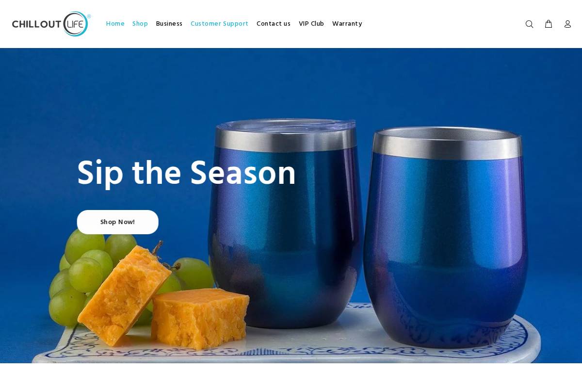 chillout-life.com homepage screenshot