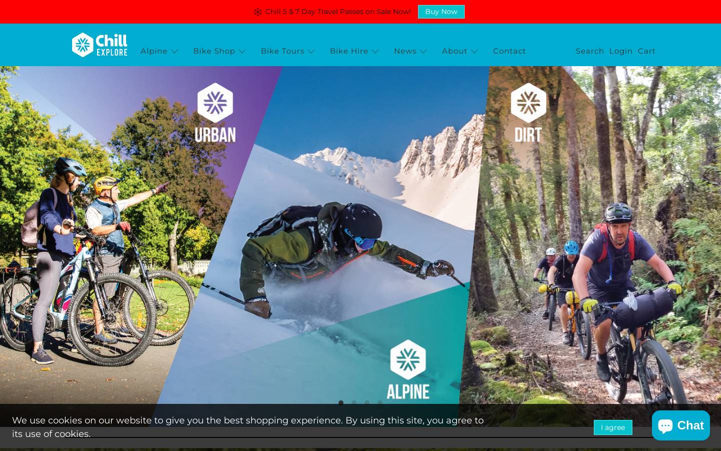 chillout.co.nz homepage screenshot