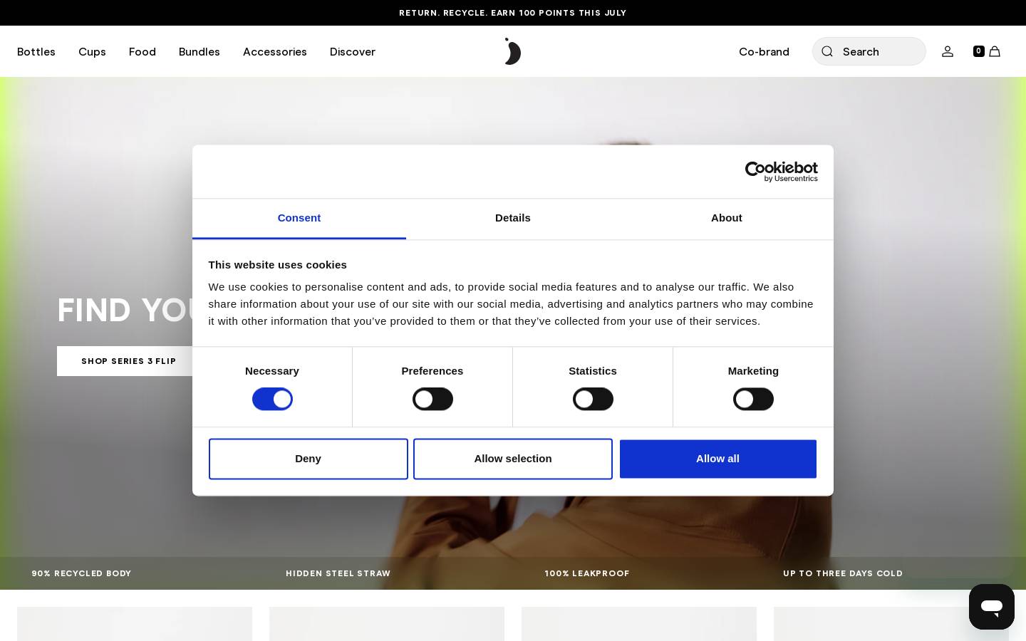 Chilly's homepage screenshot