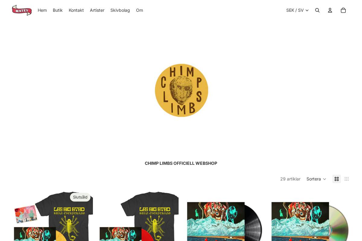 chimplimbs.com homepage screenshot