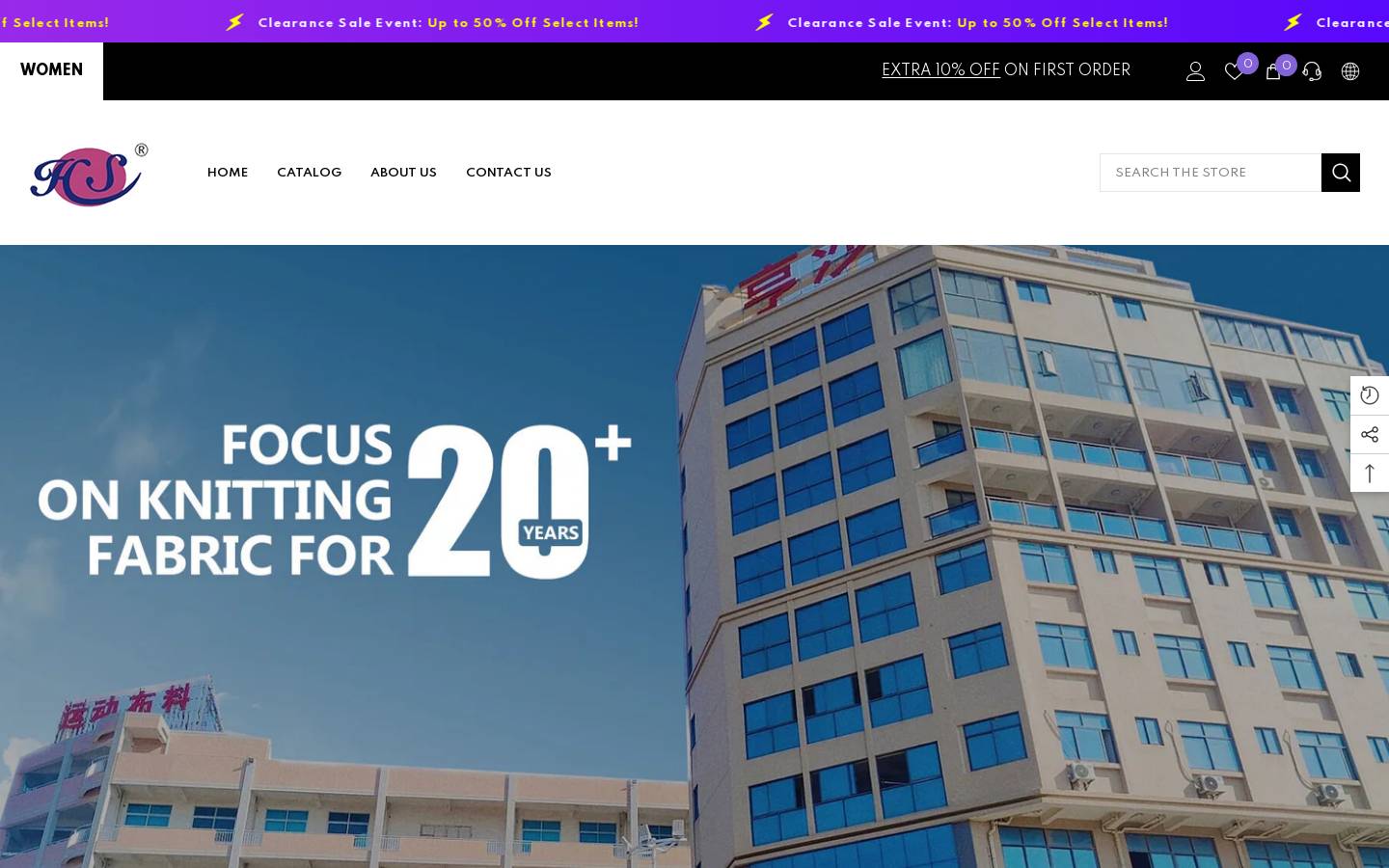 china-hsby.com homepage screenshot