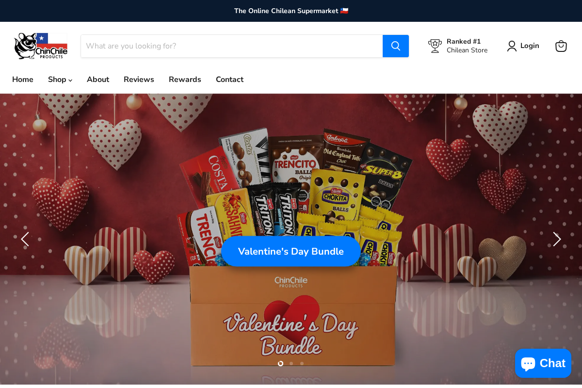 ChinChile homepage screenshot