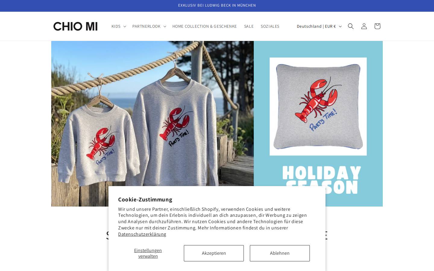 CHIO MI homepage screenshot