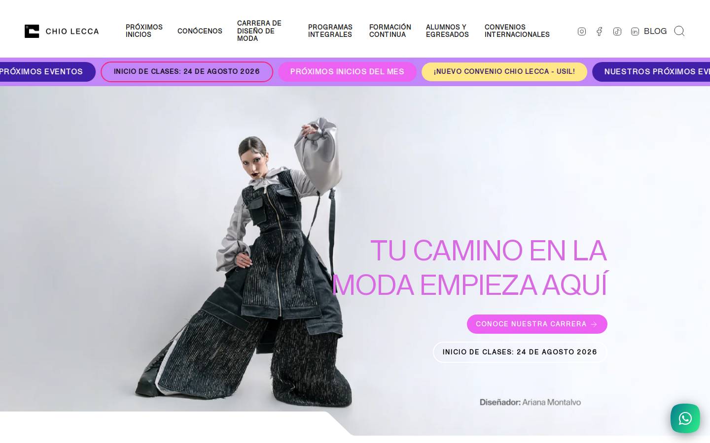 chioonline.com homepage screenshot