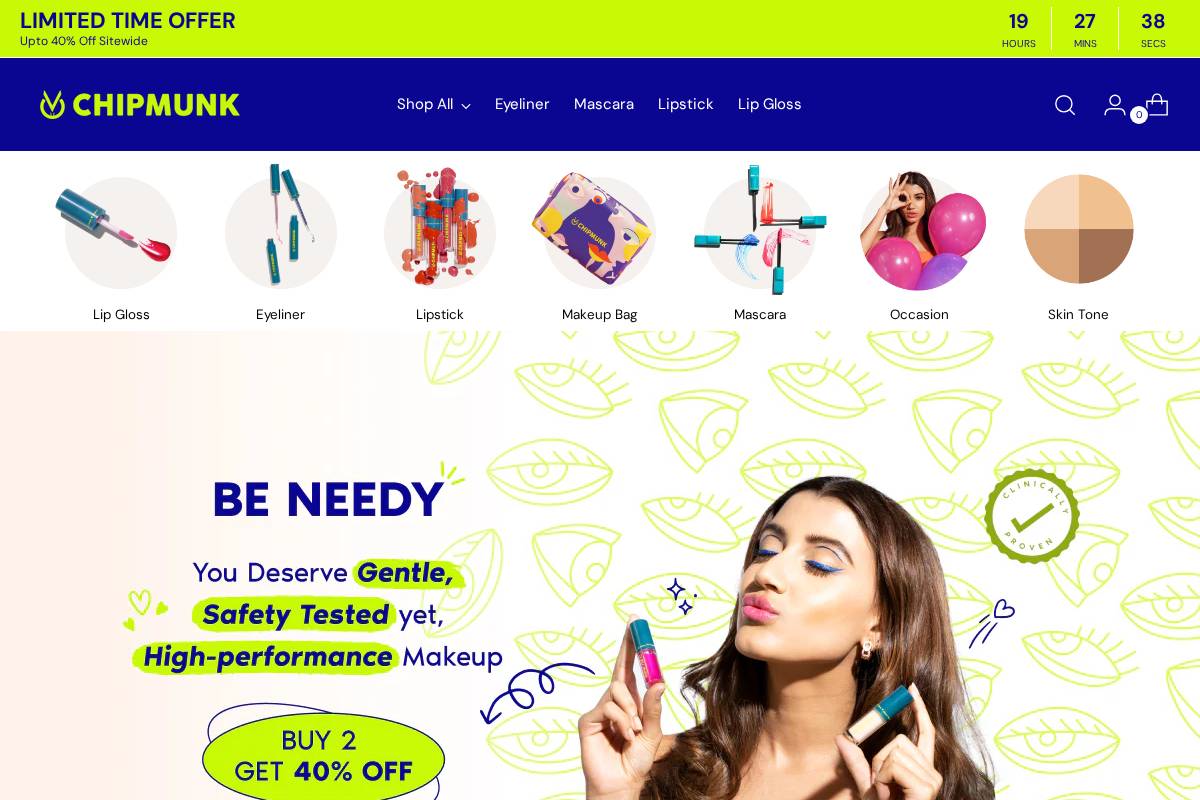 chipmunkforall.com homepage screenshot