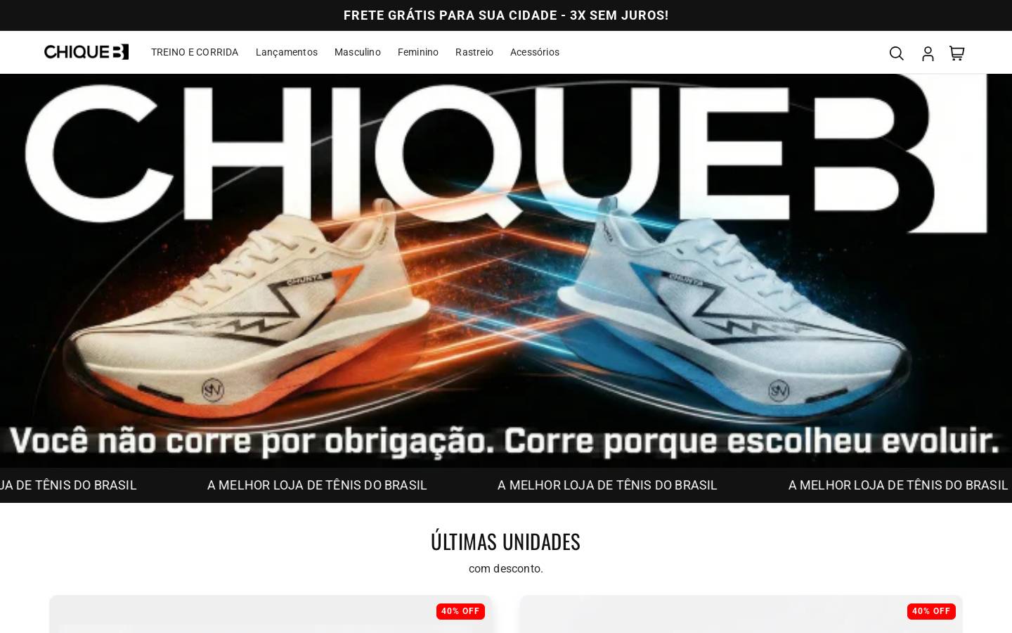 chiqueb.com.br homepage screenshot