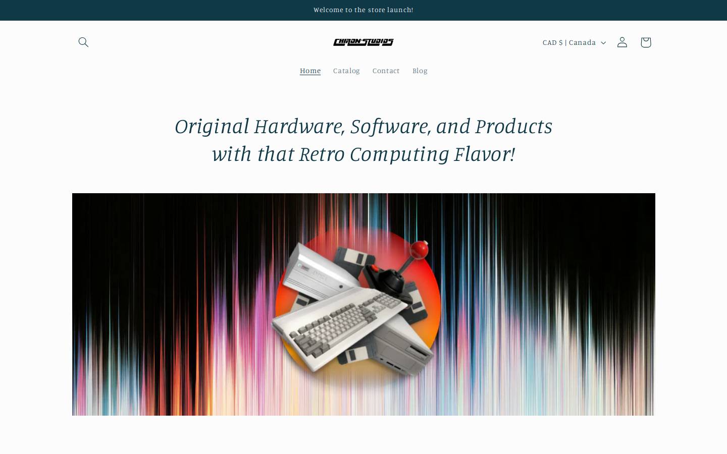 chiron-studios.com homepage screenshot