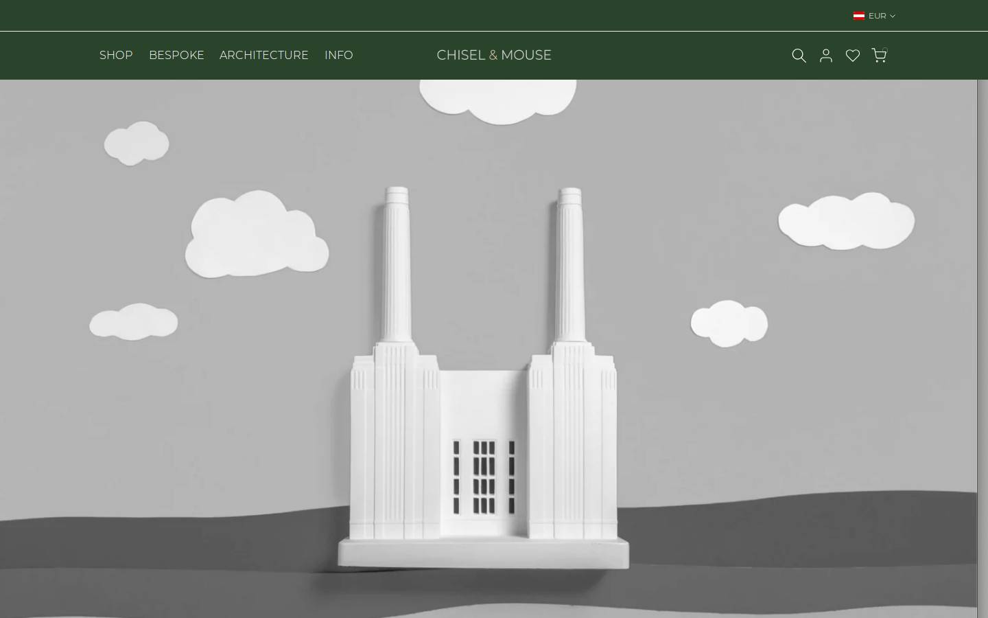 chiselandmouse.com homepage screenshot