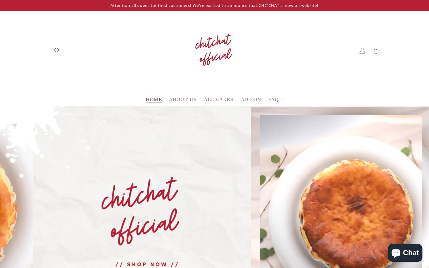 chitchatofficial.com homepage screenshot