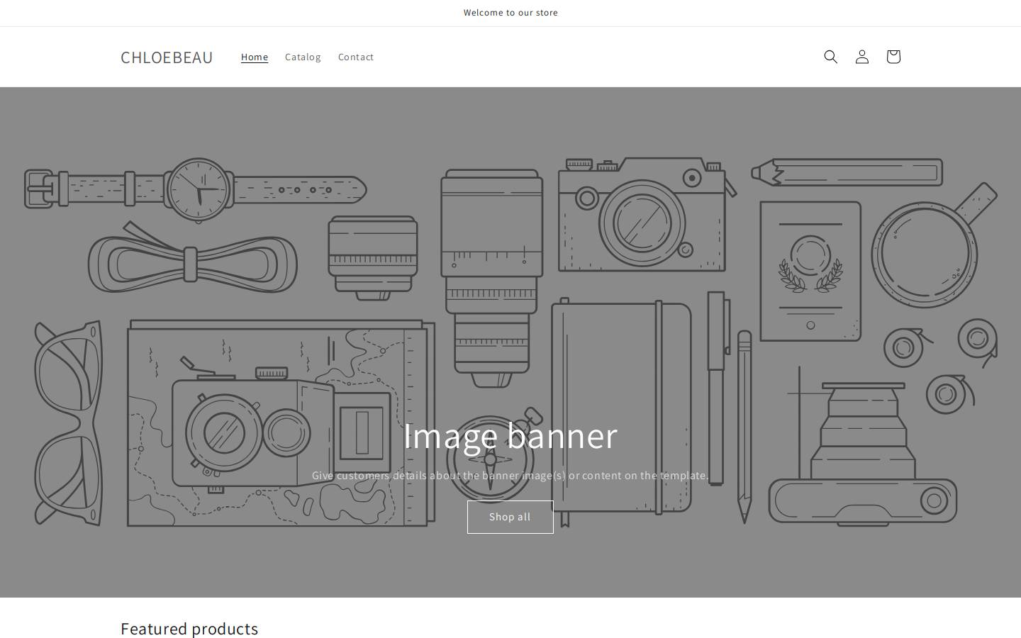 chloebeau.com homepage screenshot