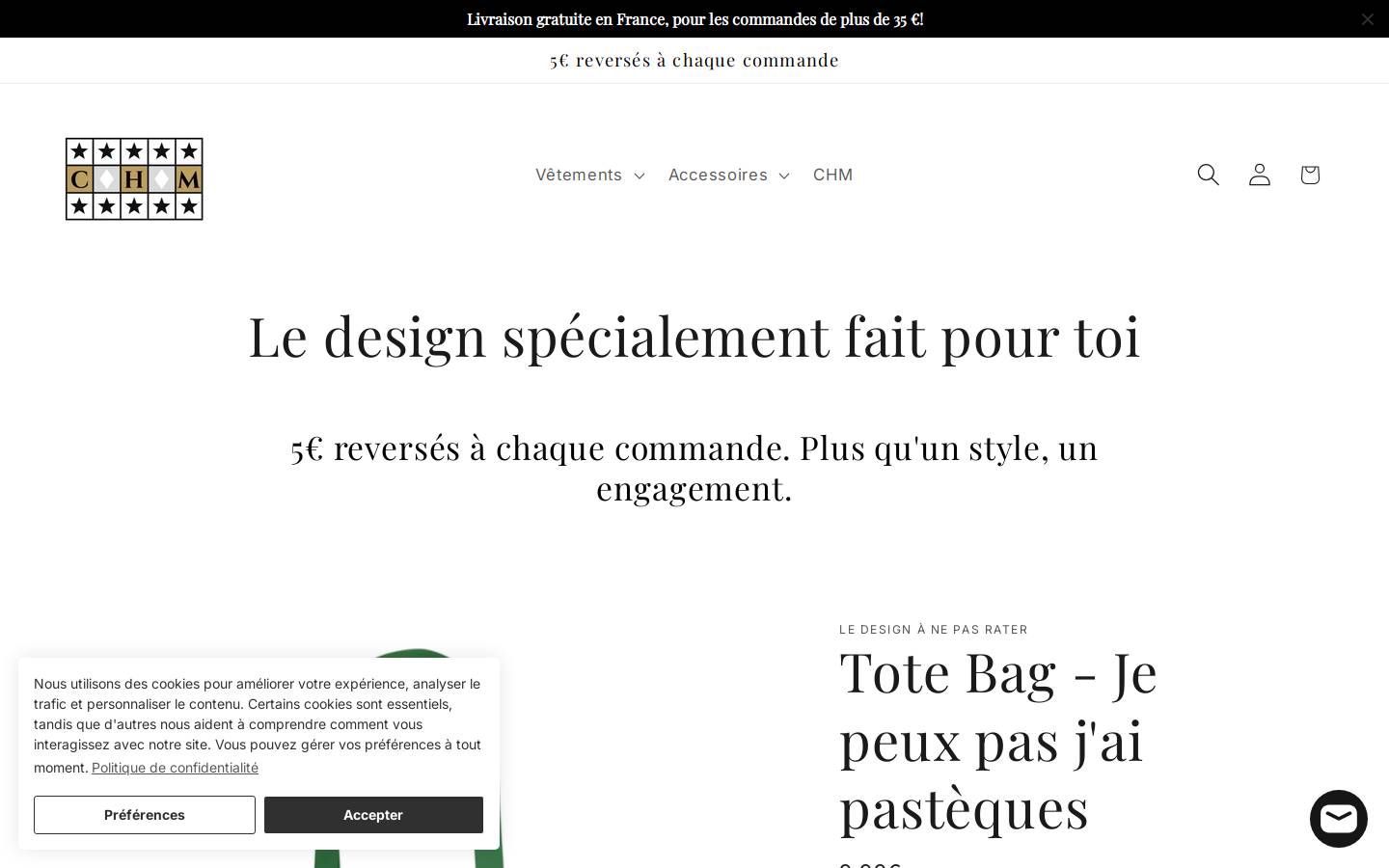 chm-world.com homepage screenshot
