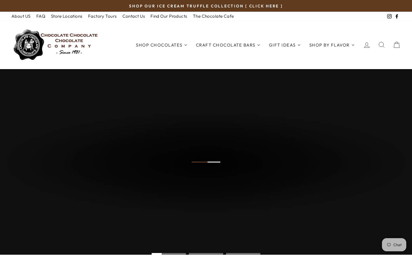 chocolatechocolate.com homepage screenshot