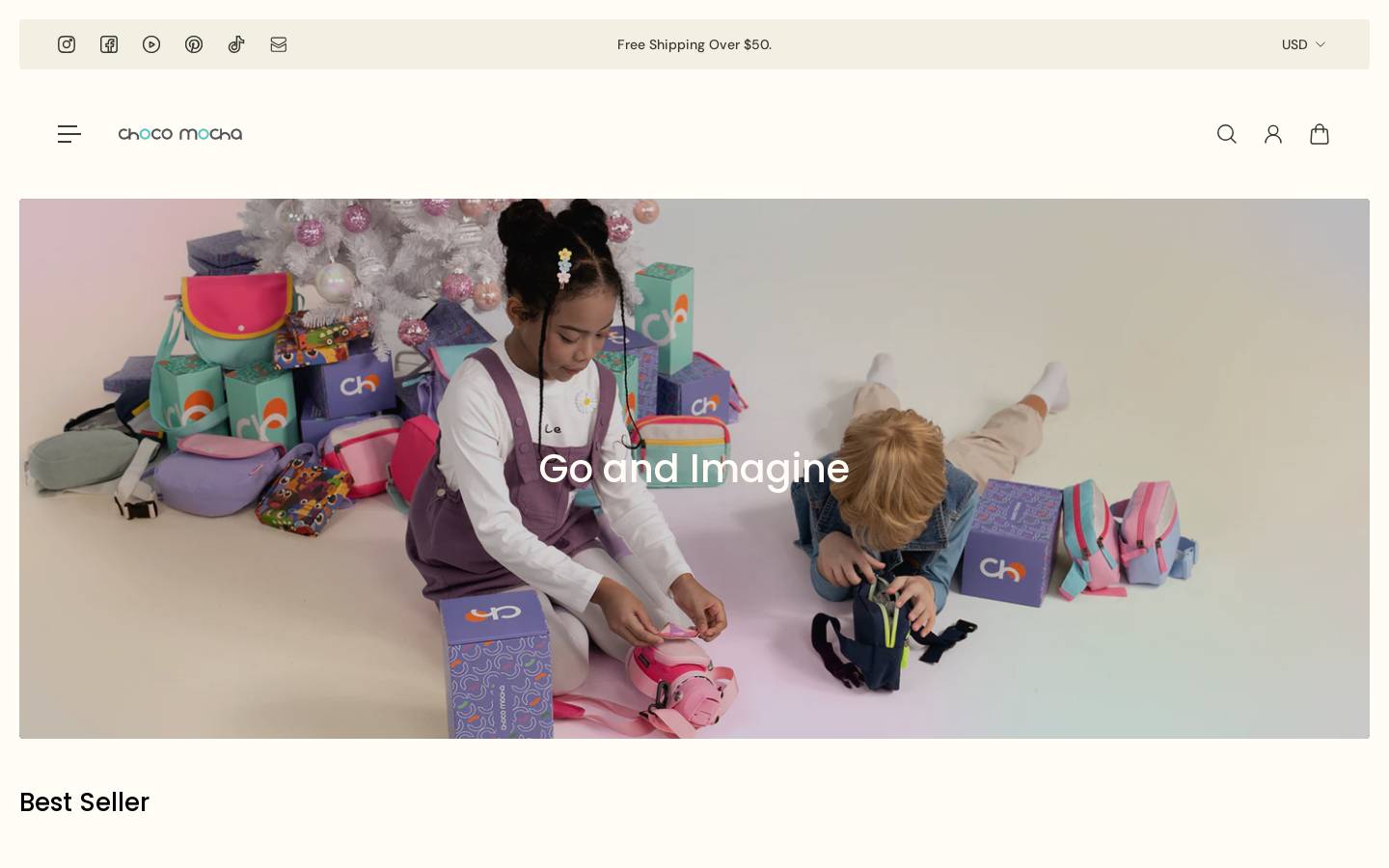 Chocomocha homepage screenshot
