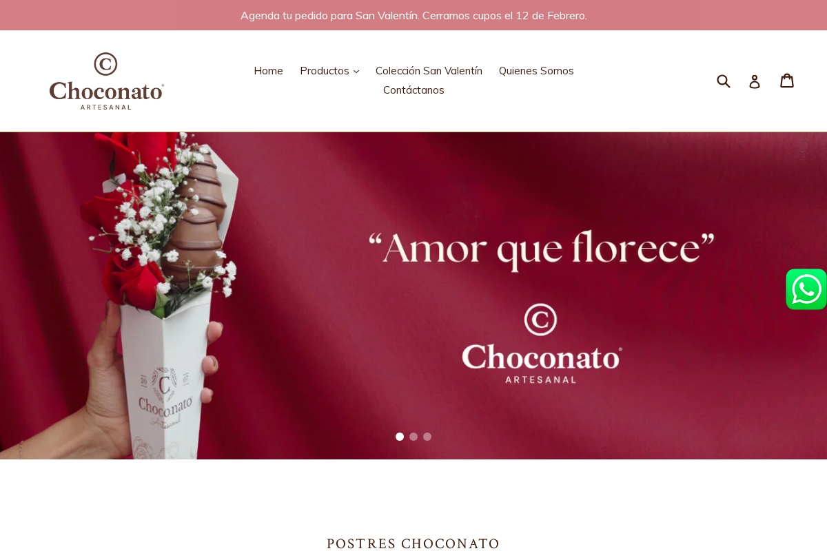 www.choconato.co homepage screenshot