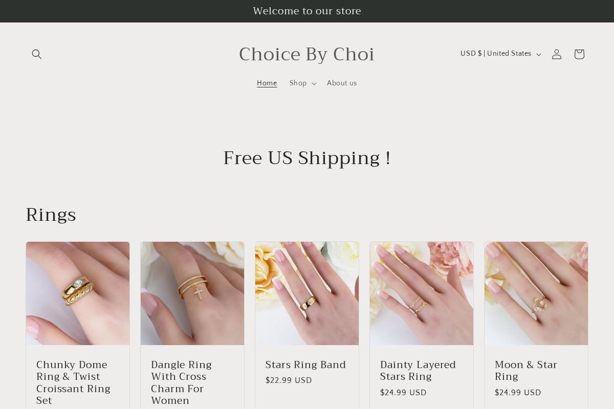 choicebychoi.com homepage screenshot