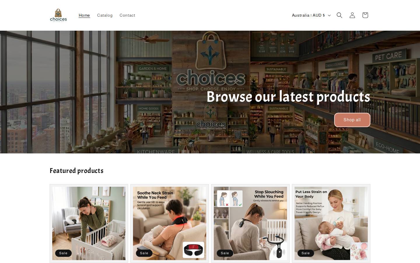 choices4you.biz homepage screenshot