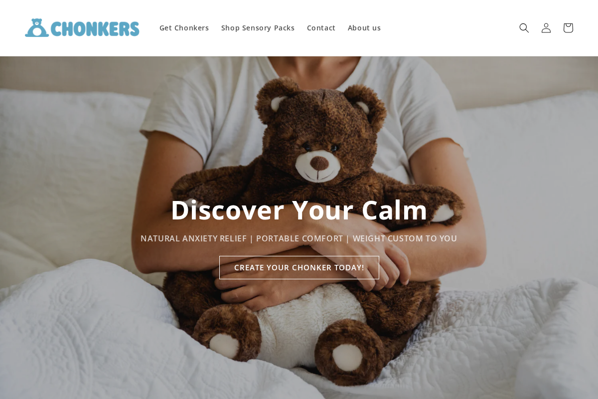 chonkers.co homepage screenshot