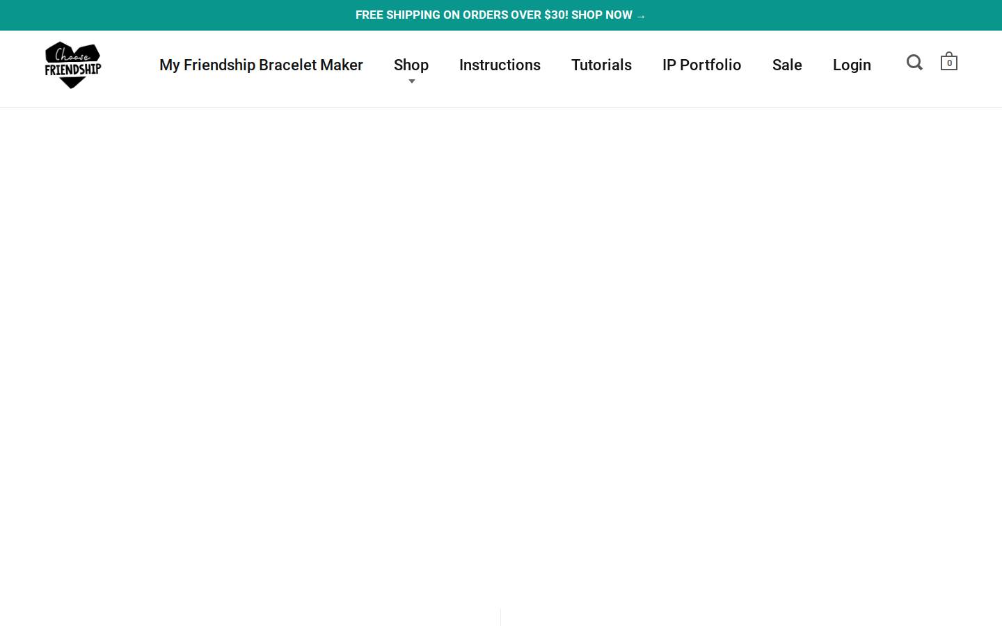 choosefriendship.com homepage screenshot
