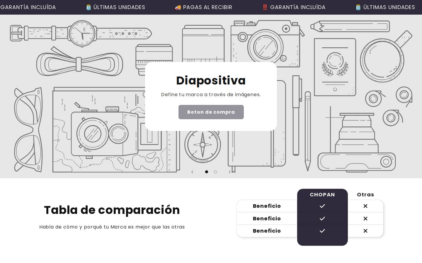 chopan.shop homepage screenshot