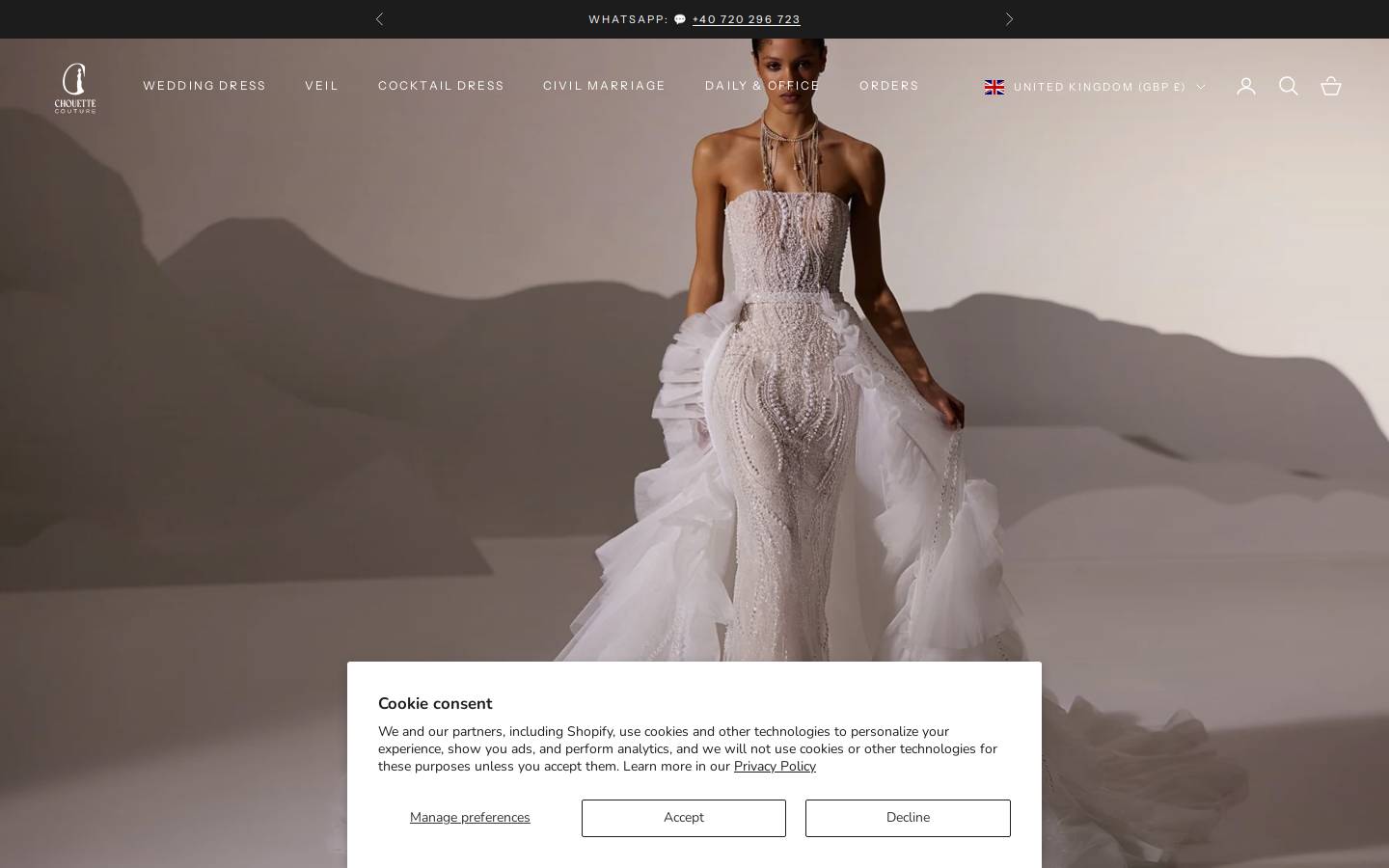 chouettecouture.com homepage screenshot