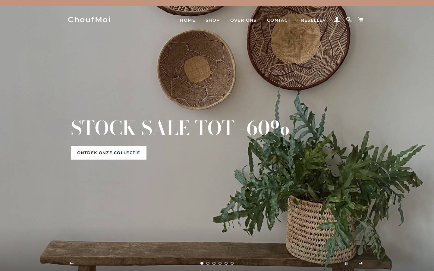 choufmoi.be homepage screenshot