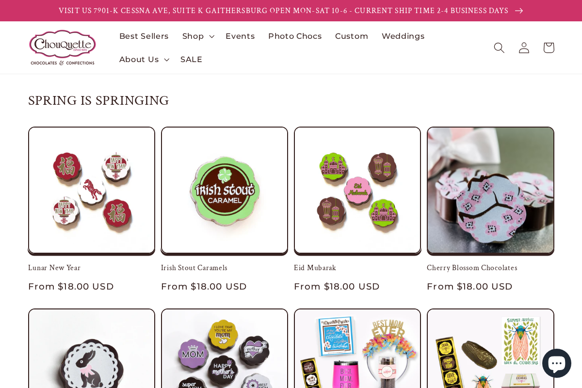 chouquette.us homepage screenshot