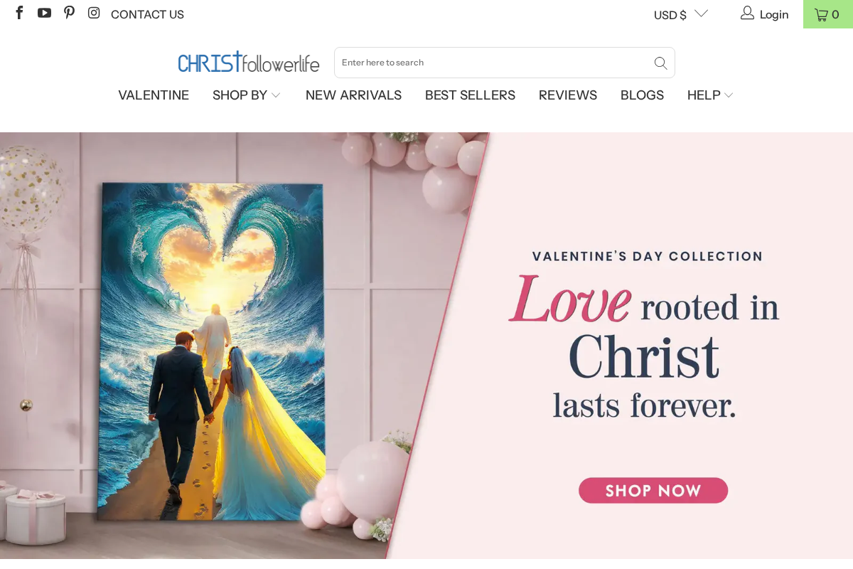 christfollowerlife.com homepage screenshot