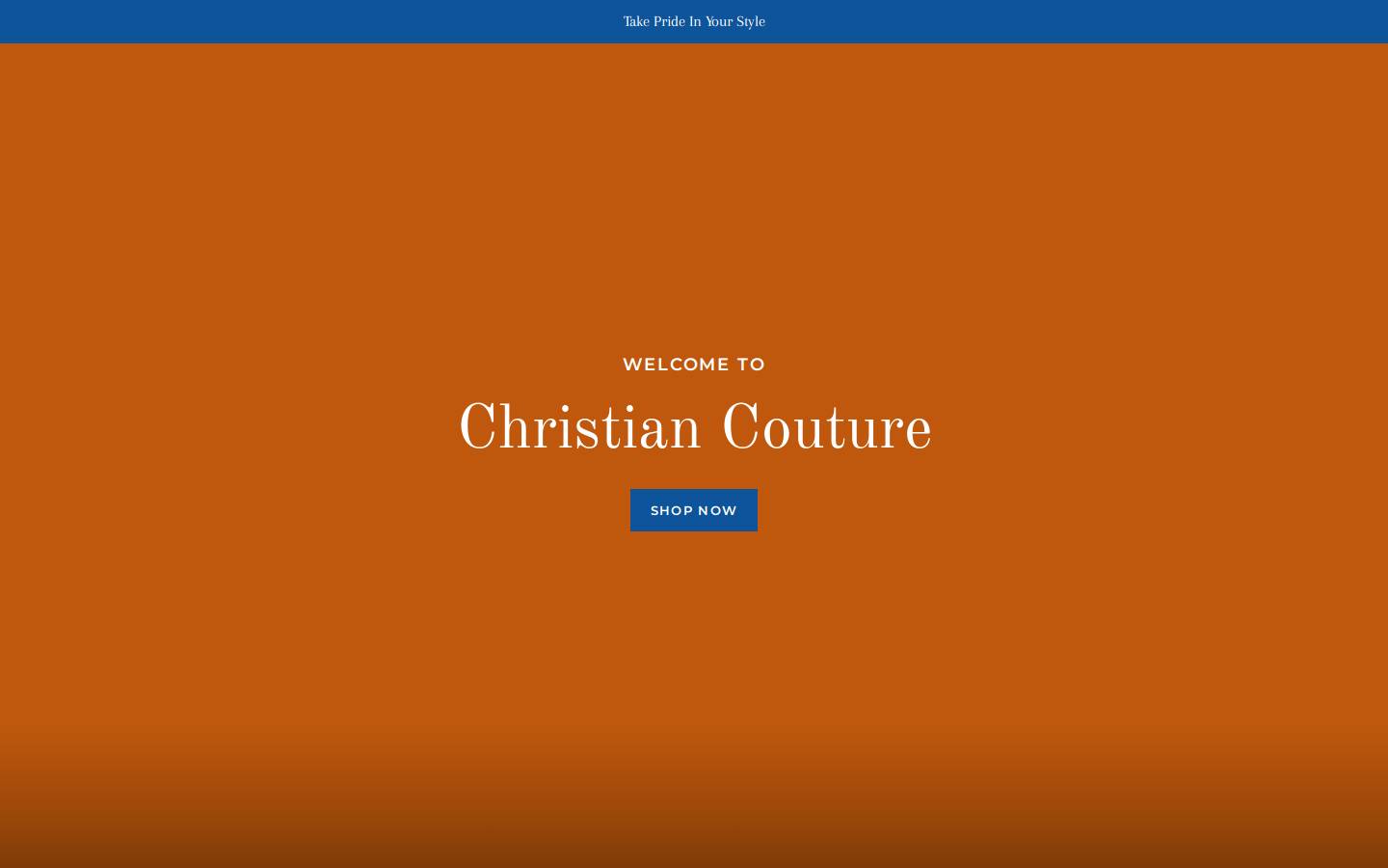 christiancouturela.com homepage screenshot