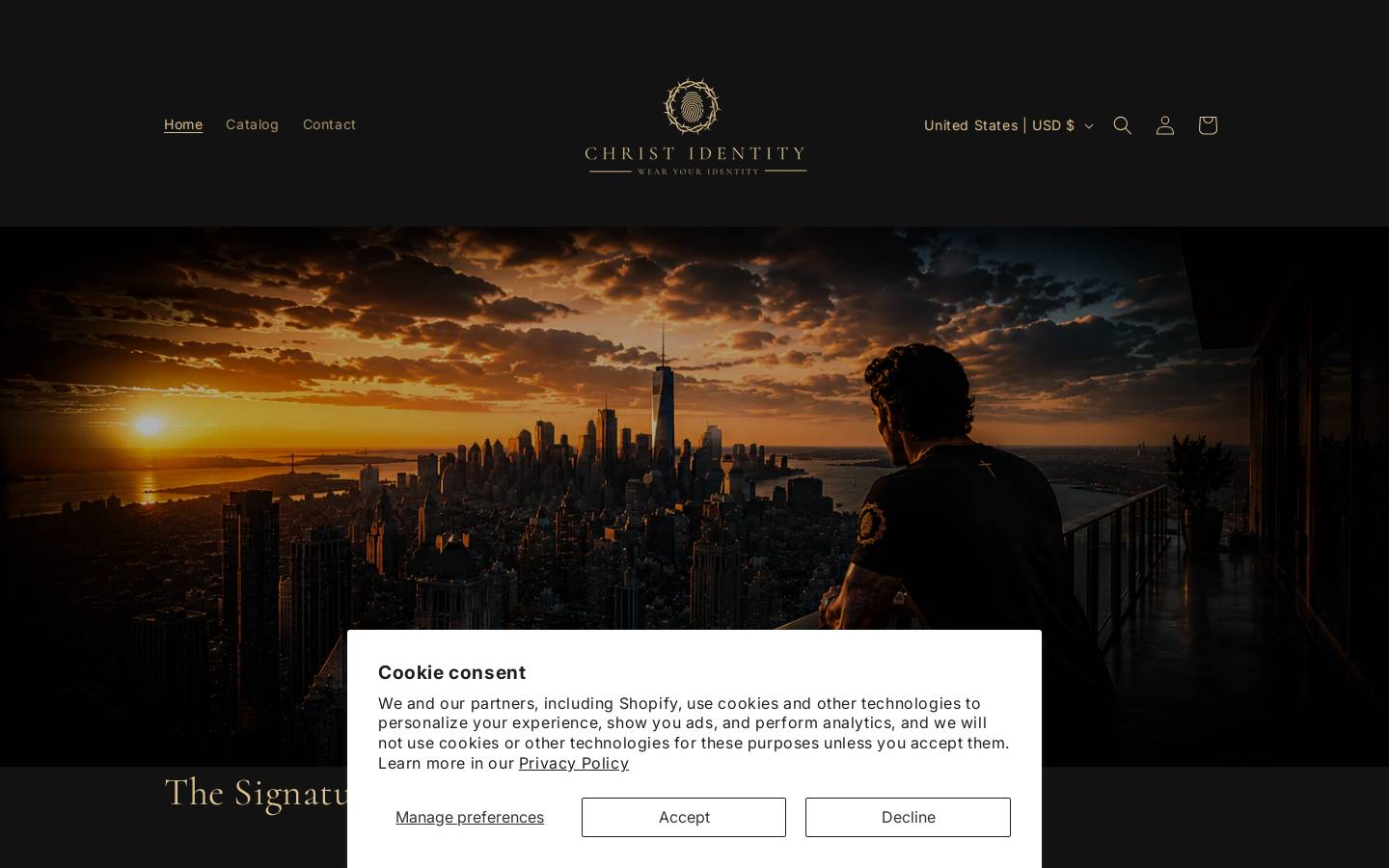 christidentity.co homepage screenshot