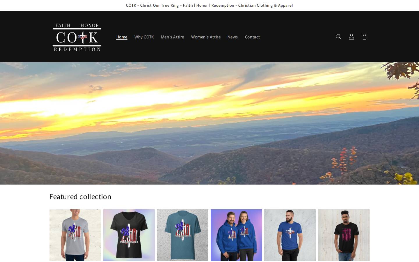christourtrueking.com homepage screenshot