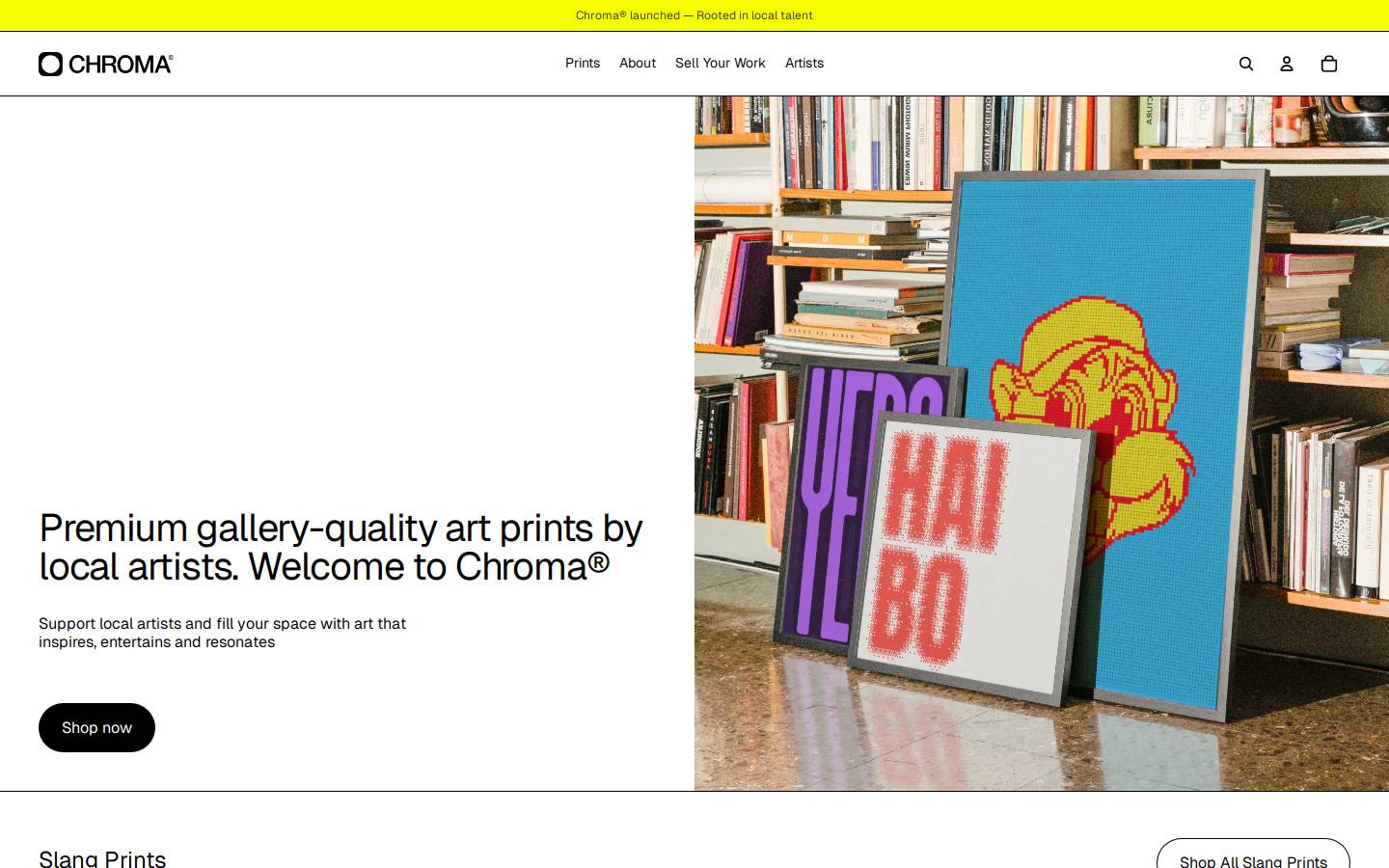 chroma.directory homepage screenshot