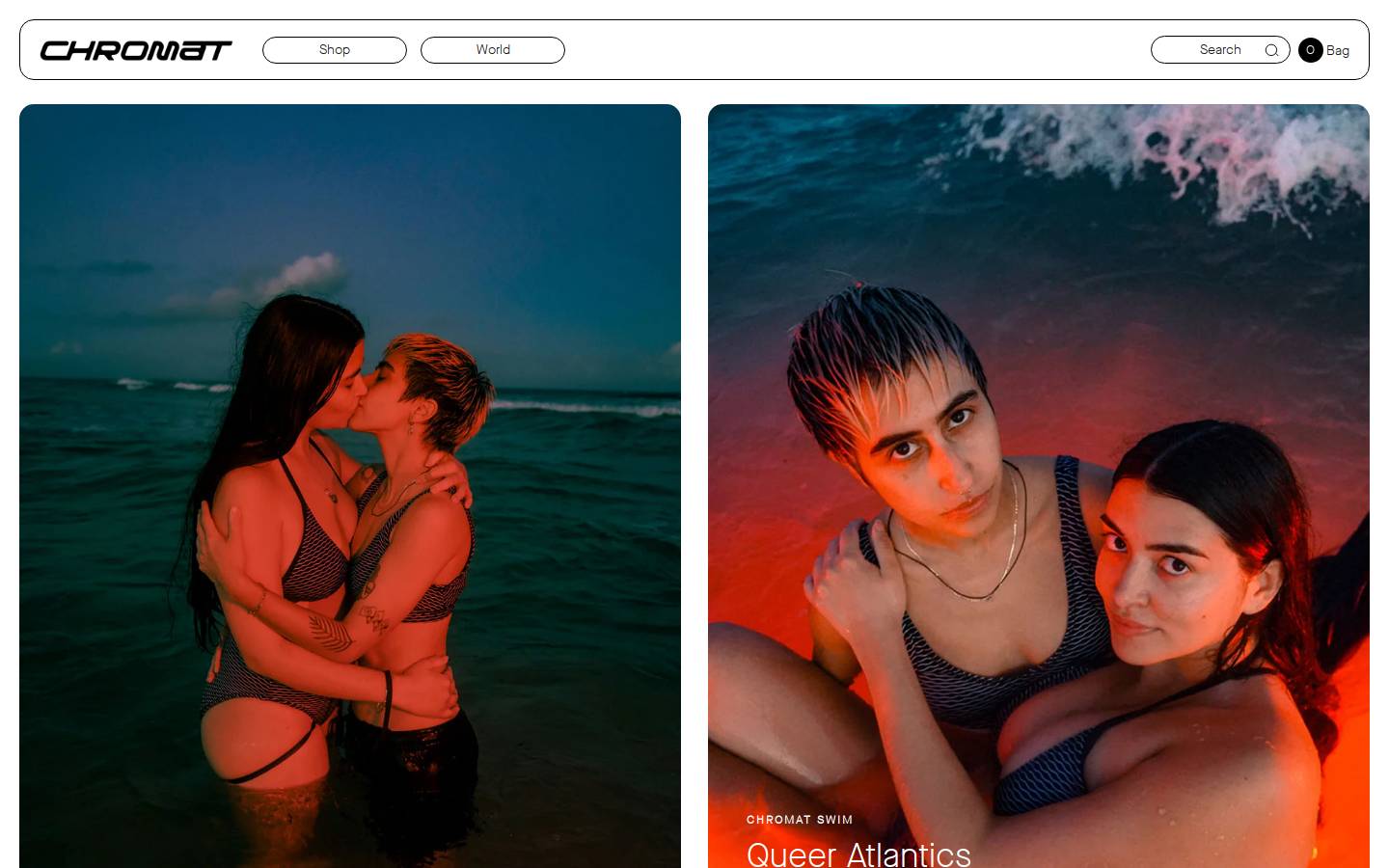 chromat.co homepage screenshot