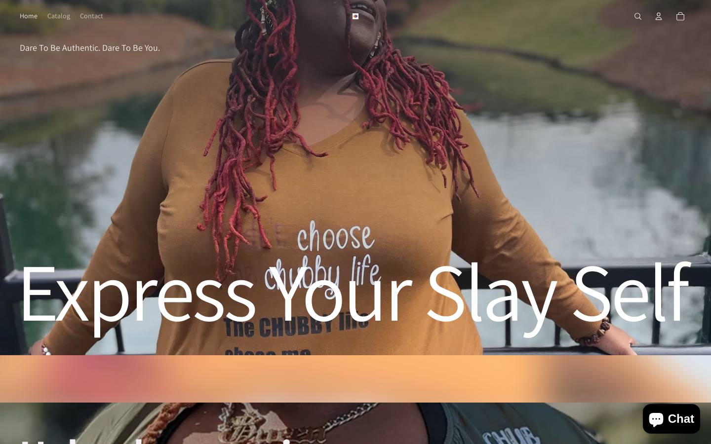 chubbygirlmagic.com homepage screenshot