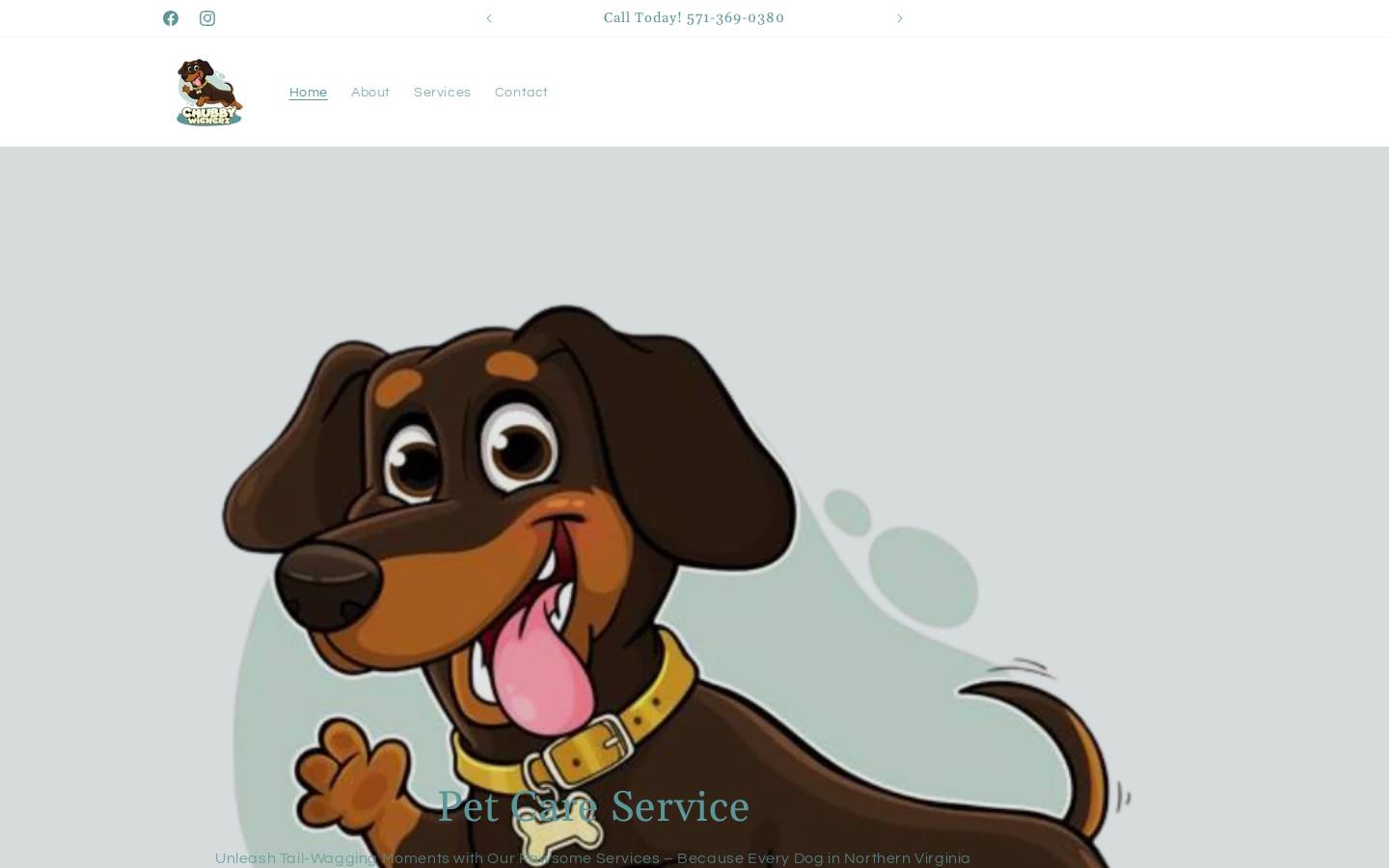 chubbywienerz.com homepage screenshot