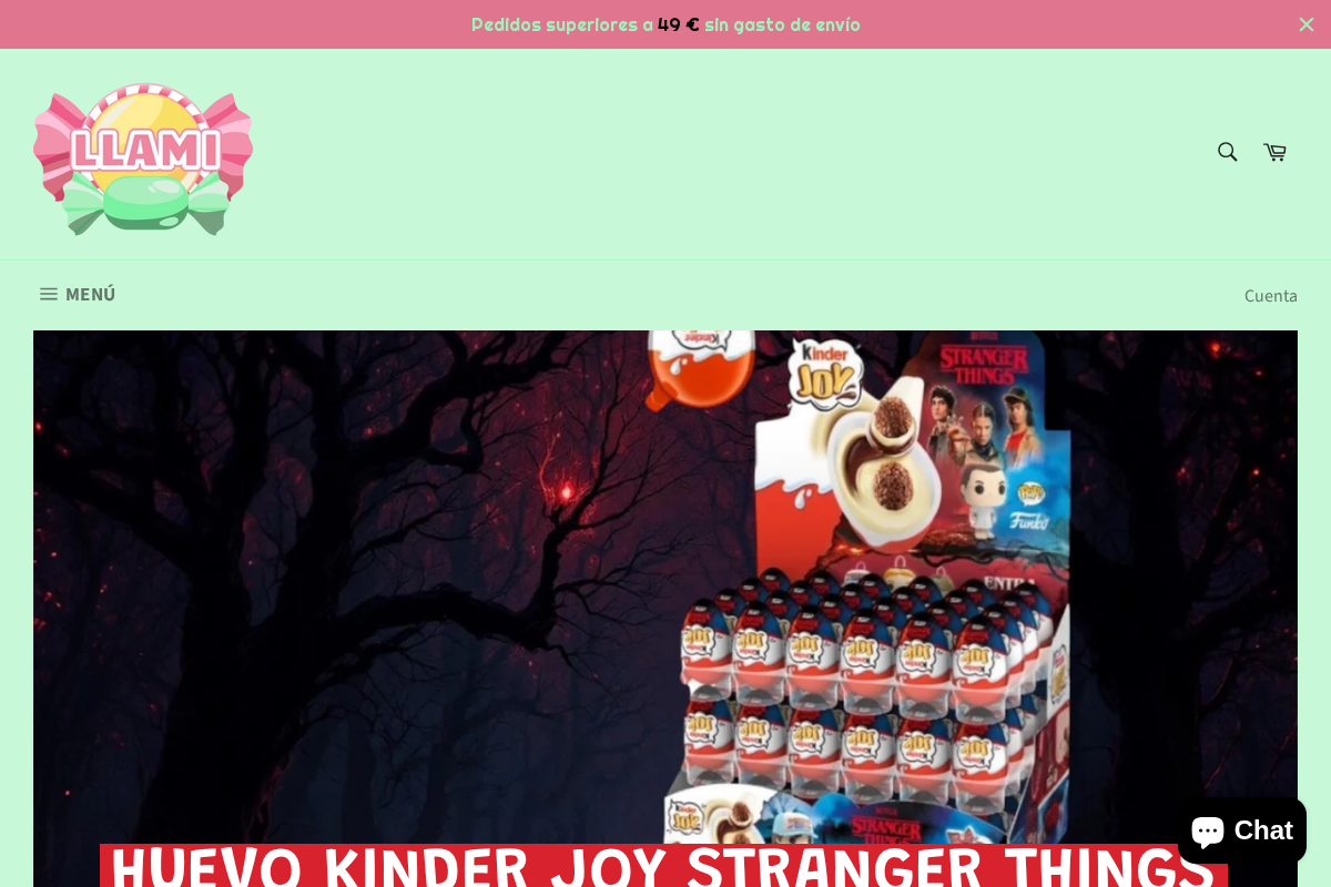 LLAMI homepage screenshot