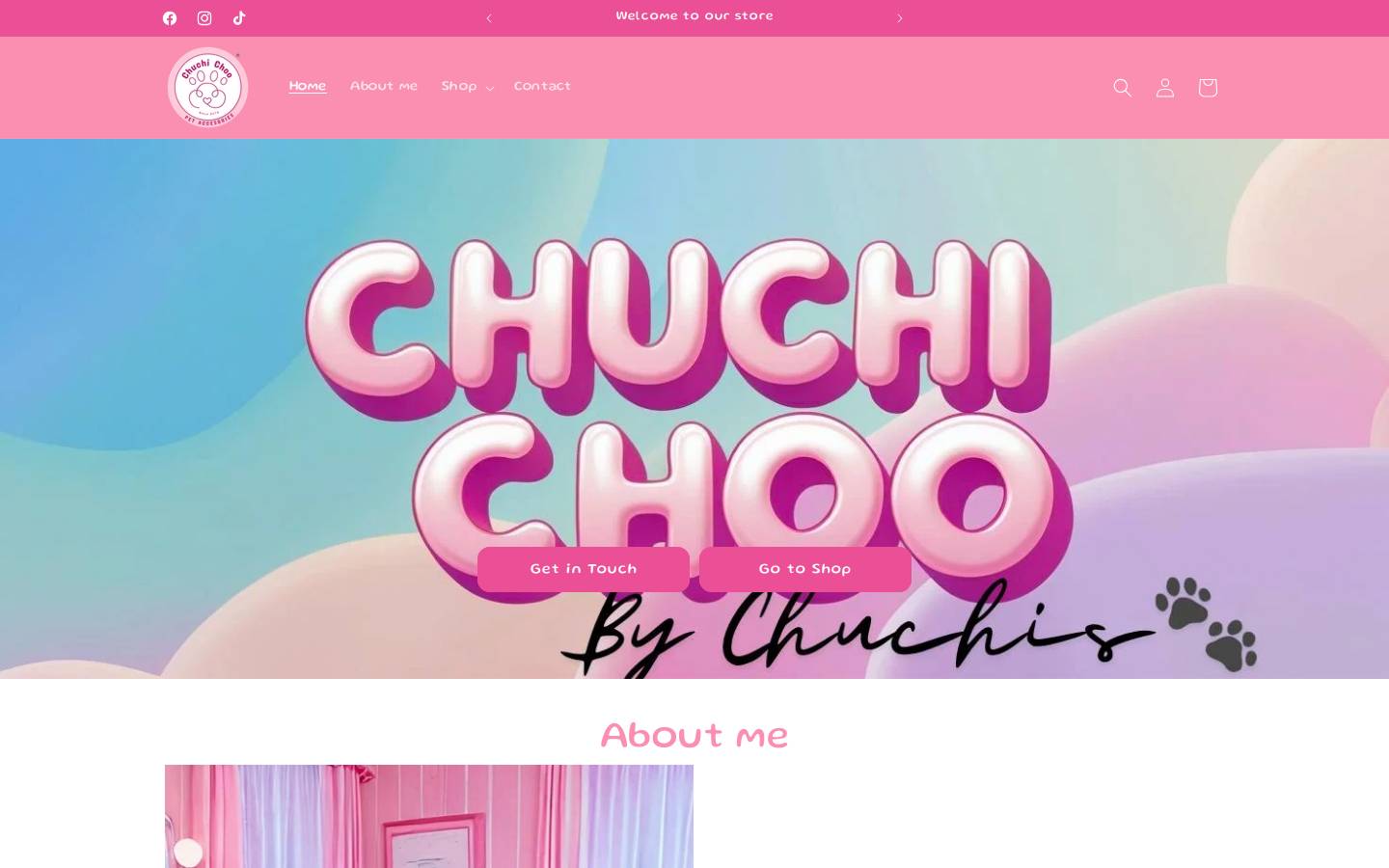 chuchichoo.com homepage screenshot