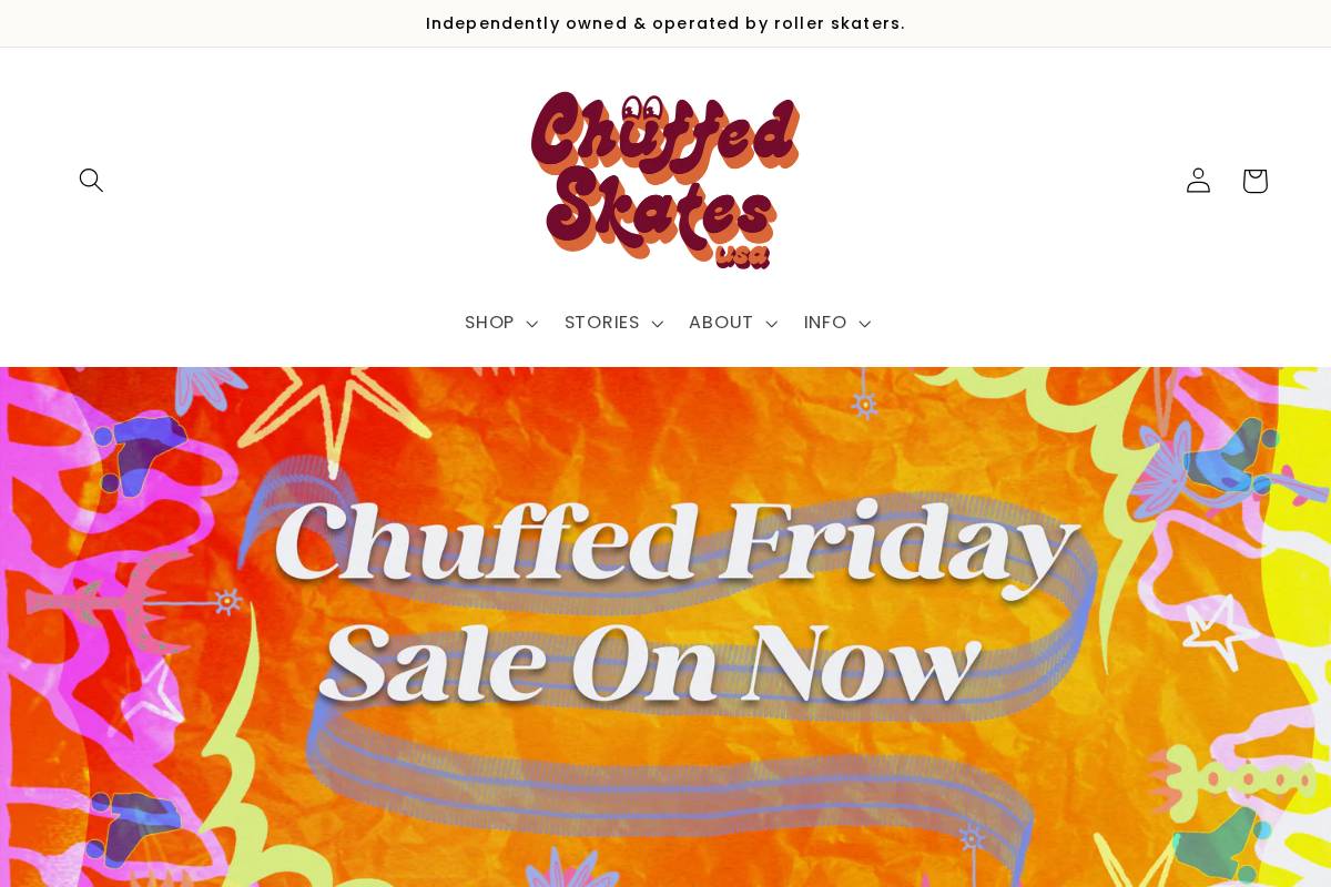 chuffedskatesusa.com homepage screenshot