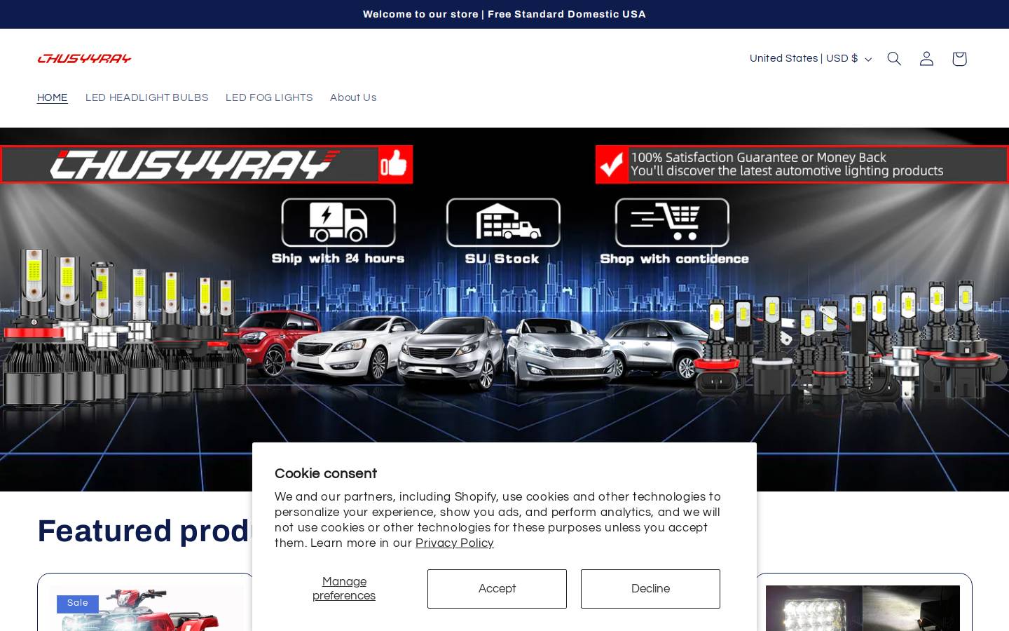 chusyyray.com homepage screenshot