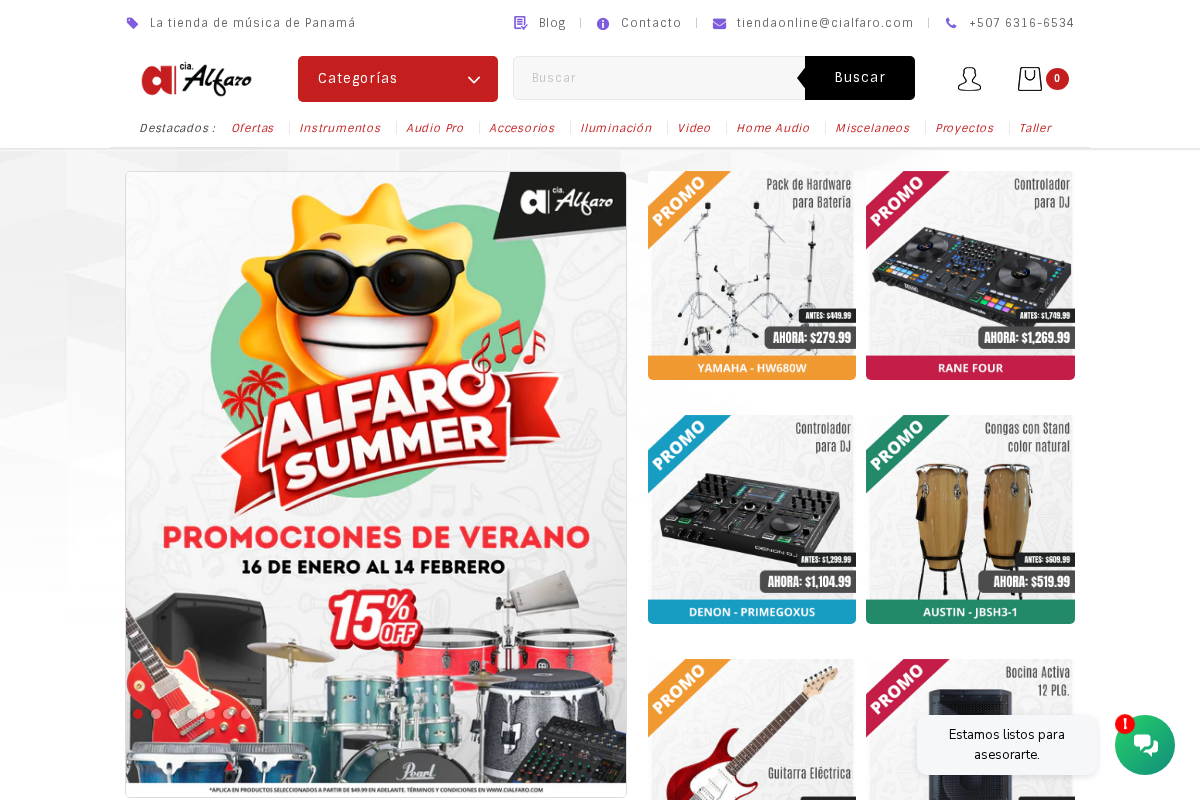 Cialfaro homepage screenshot