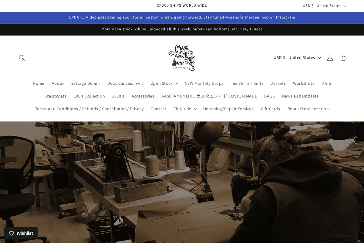 CFDCo. homepage screenshot