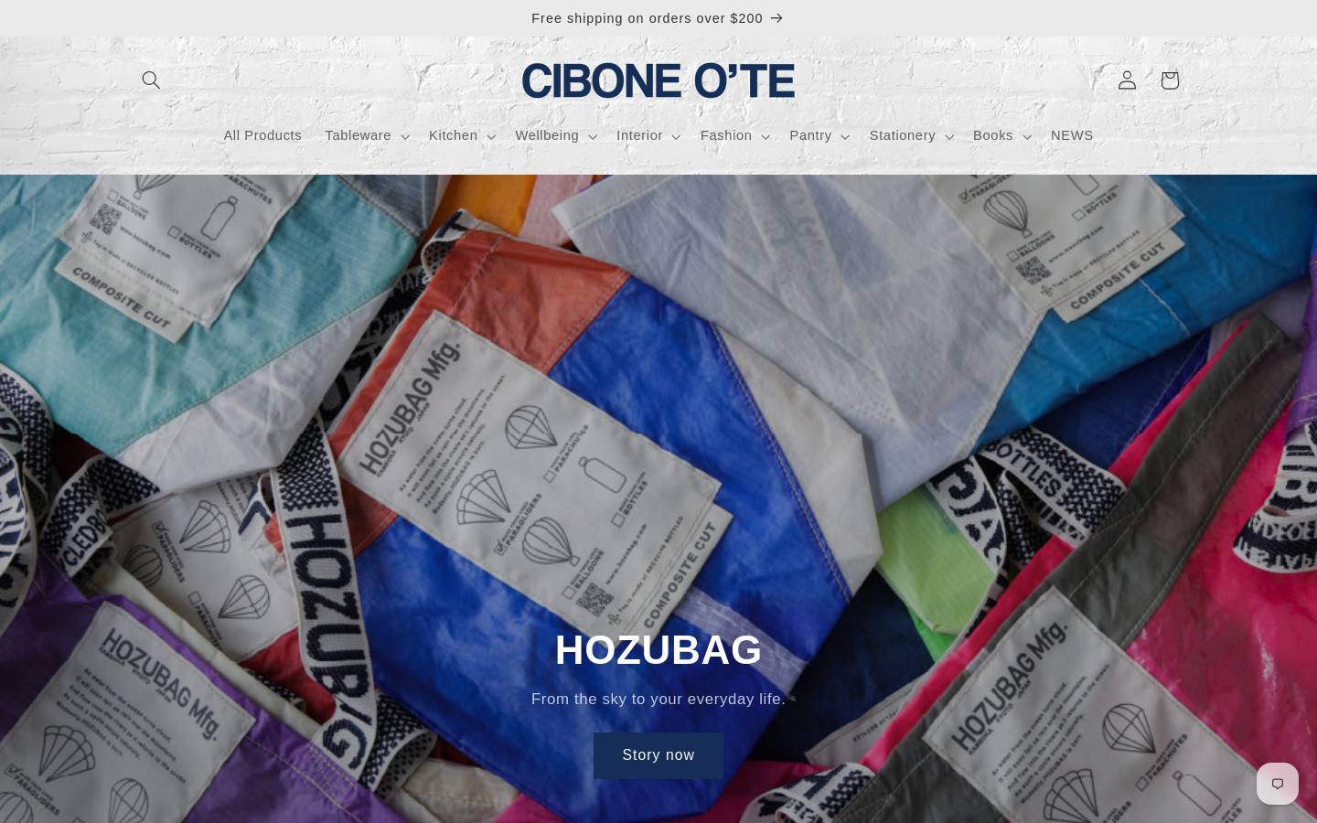 cibone-us.com homepage screenshot