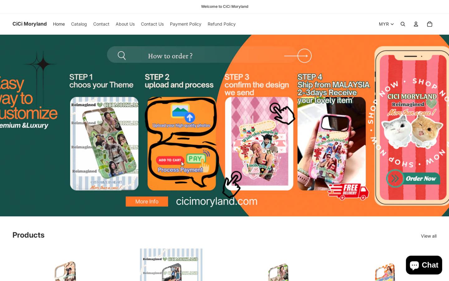 cicimoryland.com homepage screenshot