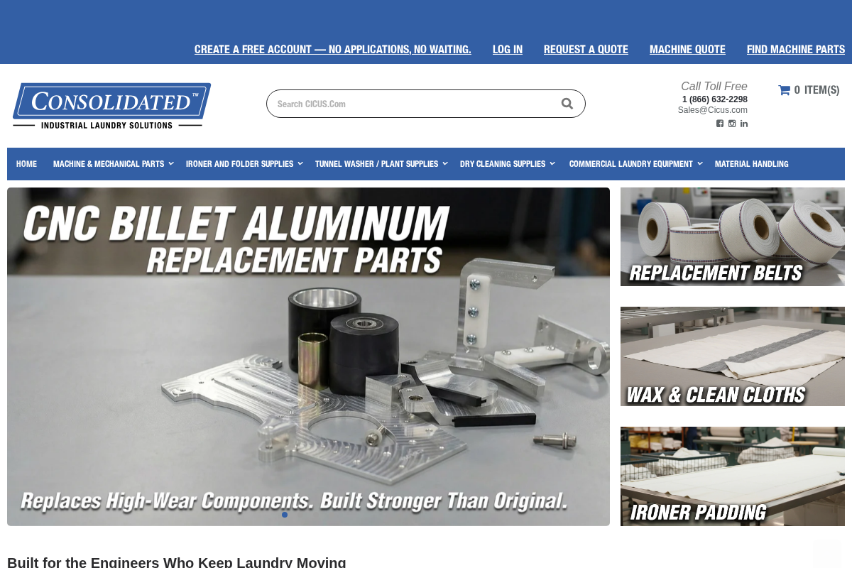 cicus.com homepage screenshot