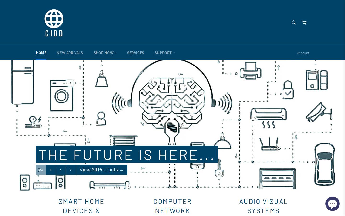 ciddtechnology.com homepage screenshot